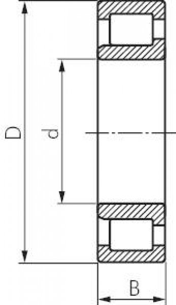 Zylinderrollenlager, DIN 5412, 130x280x93mm, Bauform NJ