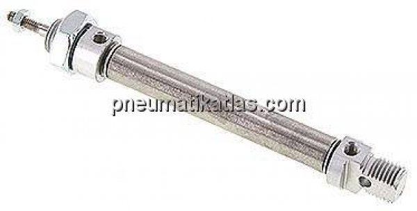 ISO 6432-Zylinder, doppeltwirkend, Kolben 10mm,Hub 50mm