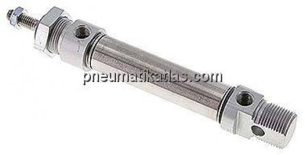 ISO 6432-Zylinder, doppeltwirkend, Kolben 20mm,Hub 50mm