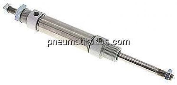 ISO 6432-Zylinder, doppeltwirkend, Kolben 25mm,Hub 50mm