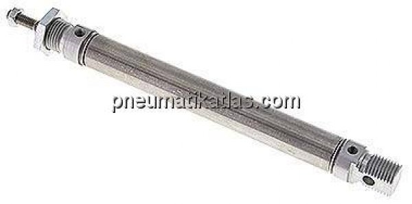 ISO 6432-Zylinder, doppeltwirkend, Kolben 16mm,Hub 100mm