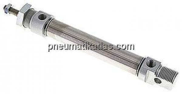 ISO 6432-Zylinder, doppeltwirkend, Kolben 20mm,Hub 80mm