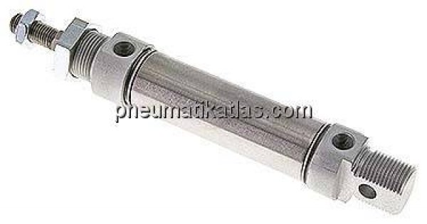 ISO 6432-Zylinder, doppeltwirkend, Kolben 25mm,Hub 50mm