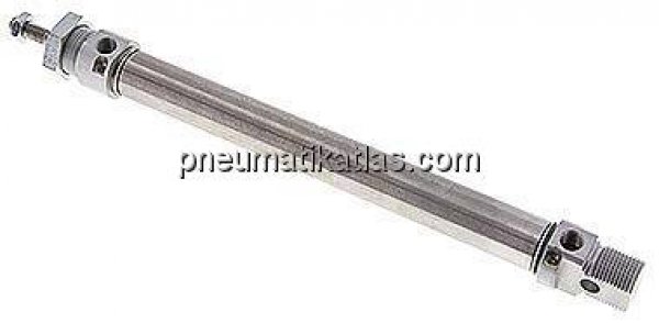 ISO 6432-Zylinder, doppeltwirkend, Kolben 20mm,Hub 160mm