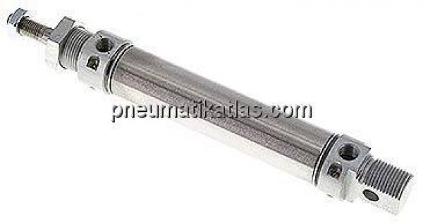 ISO 6432-Zylinder, doppeltwirkend, Kolben 25mm,Hub 80mm