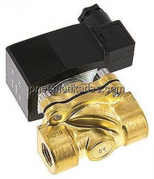 2/2-Wege MS-Magnetventil G 3/8", 0-6/10 (DC/AC) bar, NC