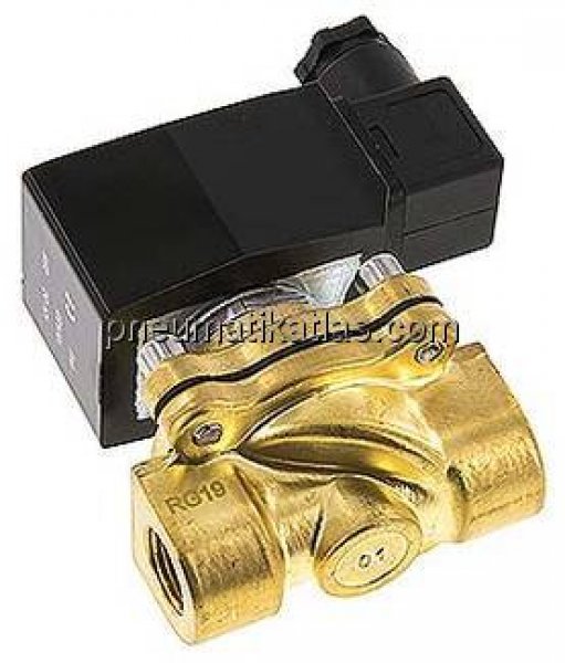 2/2-Wege MS-Magnetventil G 3/8", 0-6/10 (DC/AC) bar, NC
