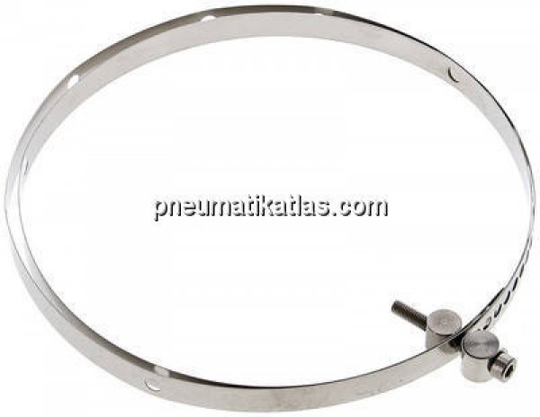 Spannband für Zylinderschalter ZSE, Ø(80 - 125) / 5 - 210 mm