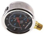 POWER-TEAM Manometer, 63 mm, NPT 1/4" AG, 0 - 690 bar