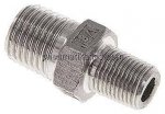 Doppelnippel NPT 1/4"-NPT 1/8", 1.4408