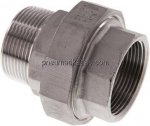 Verschraubung flach dichtend Rp/R 1-1/2" (IG/AG)