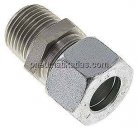 Gerade Schneidringverschr. R 1/2"-15 L (M22x1,5), Stahl verzinkt