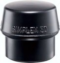 Simplex-Schlageinsatz, Gummi, schwarz, Ø 30mm