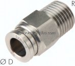 Gerader Steckanschluss R 1/4"-6mm, IQS-ES LE