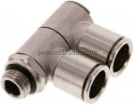 Steck-Mehrfachverteiler, 2-fach G 1/4"-12mm, IQS-MSV (Standard)