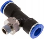 T-Steckanschluss R 1/8"-10mm, IQS-Standard