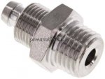 Gerades Gewindestück NPT 1/4"-8x6mm, 1.4571