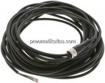 Kabel mit M12-Kupplung, 10 m, gerade, 4-adrig belegt (PIN 1 bis PIN 4)