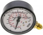 Glycerin-Manometer senkrecht (KU/Ms), 63mm, -1 bis 9 bar