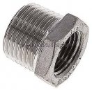 Reduziernippel NPT 1/2"(AG)-NPT 3/8"(IG), 1.4408