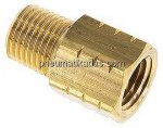 Reduziernippel R 1/4"(AG)-NPT 1/4"(IG), Messing