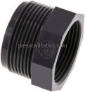 Reduziernippel G 1-1/2"(AG)-Rp 1-1/4"(IG), PVC-U