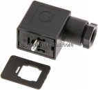 Stecker Größe 1B (DIN/EN-B), schwarz