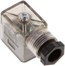 LED-Stecker Größe 1 (Industrienorm B), 24 V AC/DC