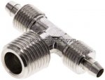 T-Gewindestück R 1/4"-6x4mm, 1.4404 ohne Muttern