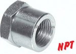 Verschlusskappe NPT 1/8", Stahl verzinkt