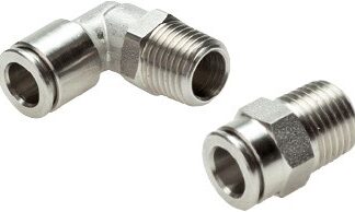 IQS-Steckanschlüsse aus Edelstahl - ES (4-16 mm)