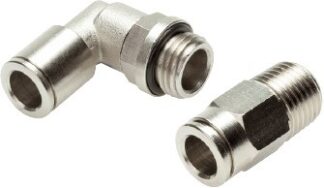 IQS-Steckanschlüsse für Standardanwendungen aus Messing vernickelt - MSV (3-16 mm)