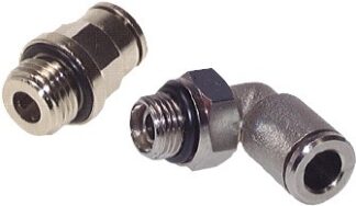 (Auslaufartikel) Steckanschlüsse aus Messing und Edelstahl (4-14 mm)