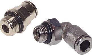 (Auslaufartikel) Steckanschlüsse aus Messing und Edelstahl (4-14 mm)