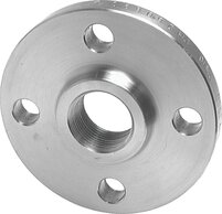 Gewindeflansche DIN 2566 / EN 1092-1 (Typ 13)|PN 16 (Optional auch andere Normen und Druckstufen)