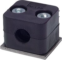 Edelstahl-Rohrschellen - leichte Baureihe|DIN 3015 T1