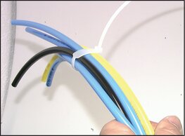 Kabelbinder mit Beschriftungsfeld