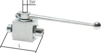 Hochdruck-Kugelhähne mit Schneidringanschluss ISO 8434-1|bis 500 bar
