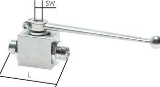 Hochdruck-Kugelhähne mit Schneidringanschluss ISO 8434-1|bis 500 bar