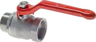 Einschraub-Kugelhähne 2-teilig, voller Durchgang, kurze Bauform|PN 25 (Eco-Line)