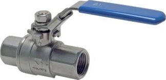 Edelstahl-Kugelhähne 2-teilig, voller Durchgang|PN 63 (Eco-Line)