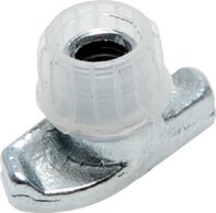 Tragschienenmuttern (28 mm) - leichte Baureihe & Doppelrohrschelle|DIN 3015 T1/T3