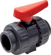Kugelhähne mit Klebemuffen, PVC-U (Industrieausführung)|PN 16