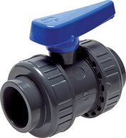 Kugelhähne mit Klebemuffen, PVC-U (Wasserausführung)|PN 16