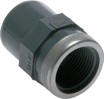 Verbinder mit Klebenippel & Innengewinde, PVC-U|PN 16