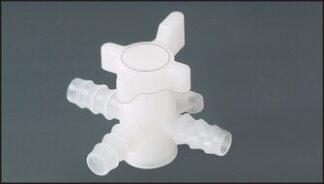 3-Wege Schlauchventile (T-Bohrung) aus PVDF|PN 1