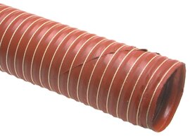 Silikon-Heißluftschläuche, einlagig|bis +310°C