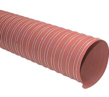 Silikon-Heißluftschläuche, zweilagig|bis +310°C