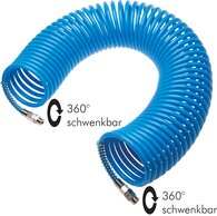 Polyamid-Spiralschläuche mit Knickschutz, 360° drehbar|DIN 73378 (Eco-Line)
