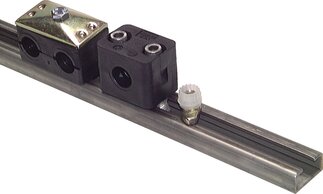 C-Tragschienen (28 mm) - leichte Baureihe & Doppelrohrschelle|DIN 3015 T1/T3